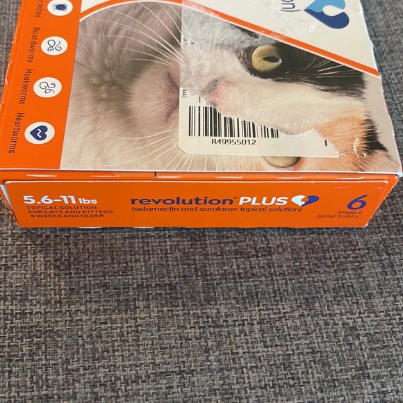 Cat Feline Revolution Plus Topical Flea Tick And Heartworm Prevention